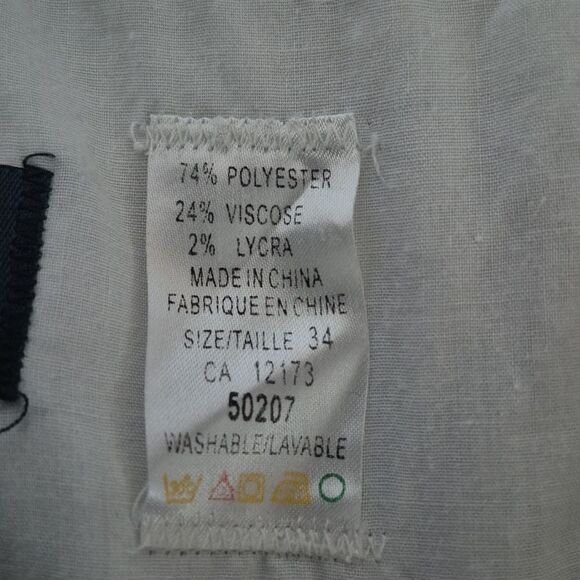 Men's Classic Navy Blue Pants - Picture 3 of 16